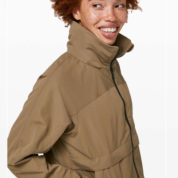 lululemon athletica Jackets & Blazers - Lululemon Effortless Jacket Frontier Sz 8